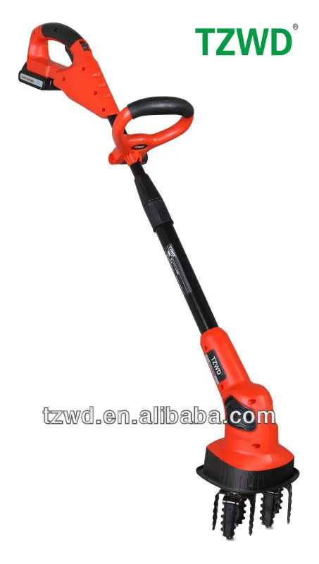 
Mini garden battery power tiller 
