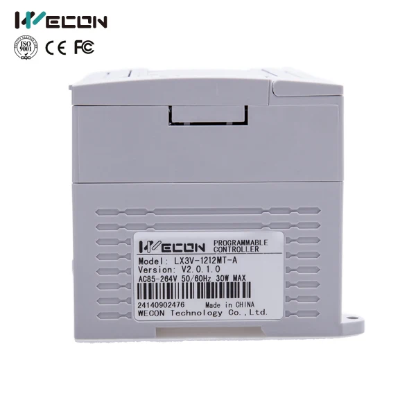 WECON LX3VP 12inpu and 12 Transistor output programmable logic control with 4 channel high pulse output