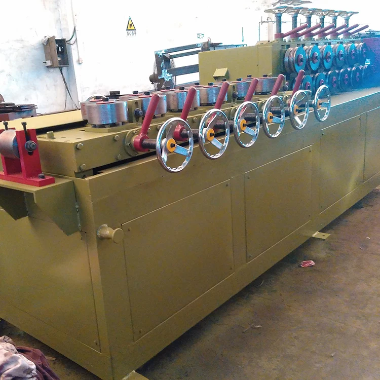 Steel Coil Steel Bar Wire Straightening And Cutting Machine