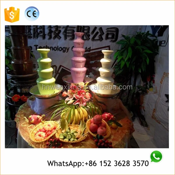 Hot Selling Industrial Large Battery chocolate fountain