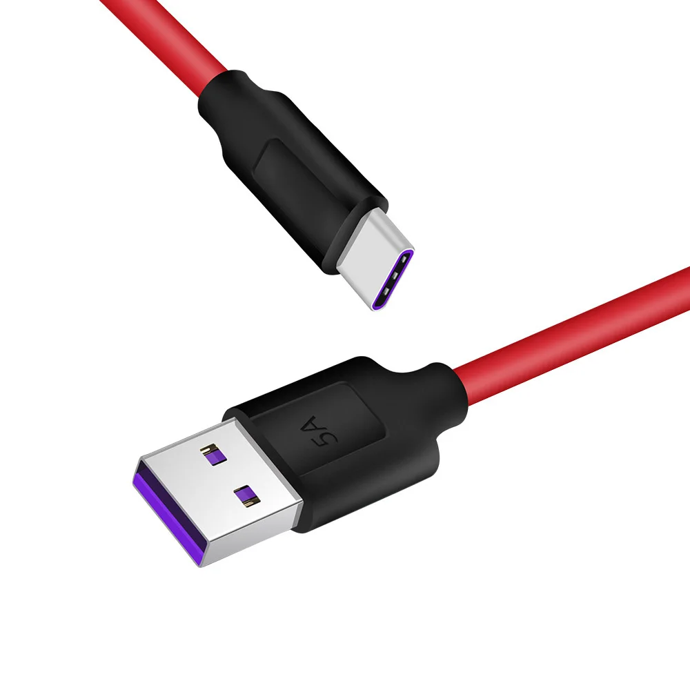 
Type c fast cable 5A TPE Flexible USB Fast charging USB 3.0 Data Cable 