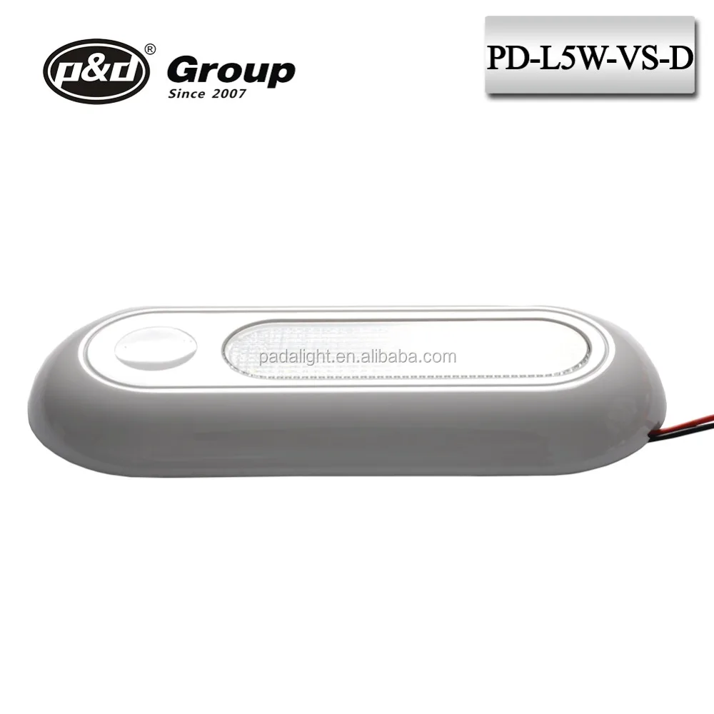 Factory best price SMD LED RV caravan dome interior lights 12v 24v led auto light With vehicle switch for car,motorhome