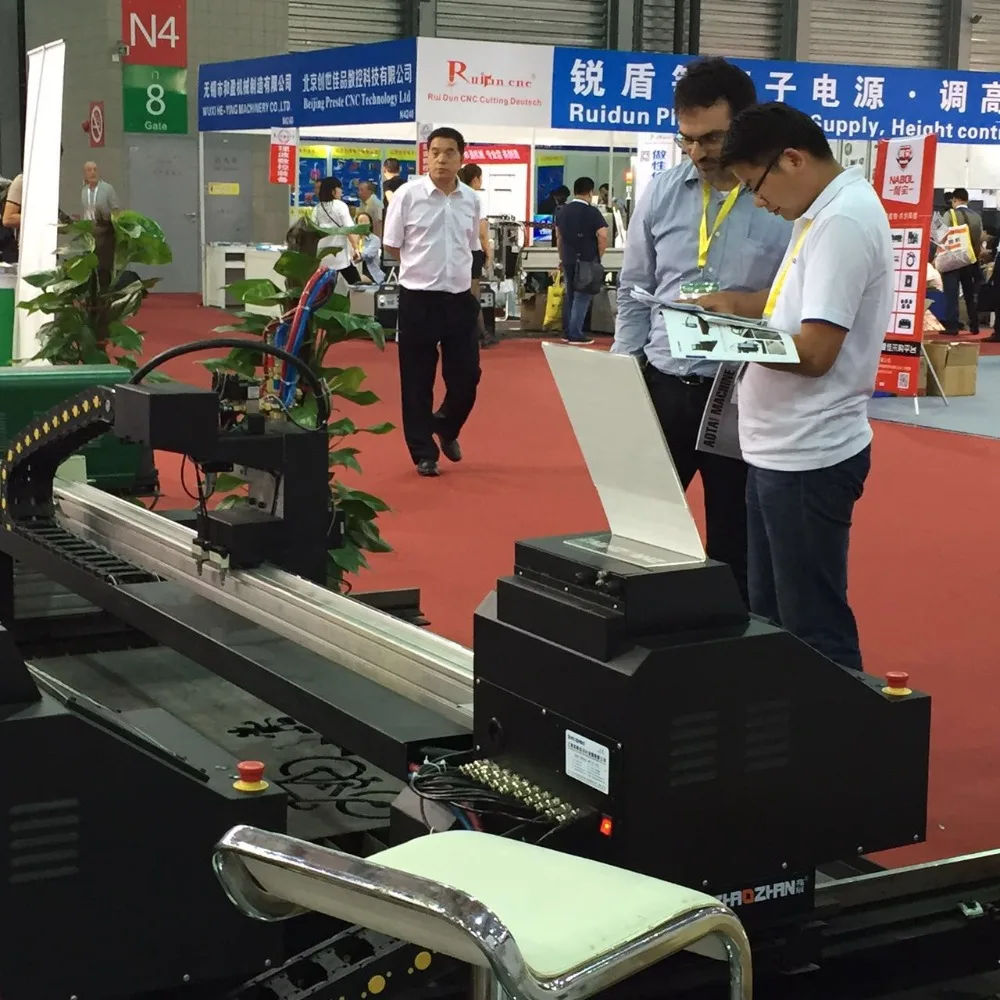 good working cnc plasma cutter for metal cutting machinery with optional generator