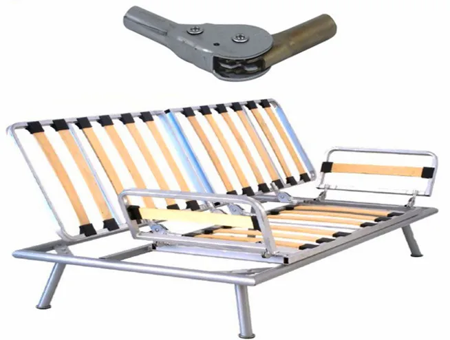 Lounger Sofa Metal Round Tube Adjustable Hinge