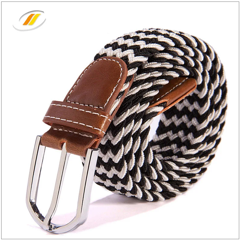 Polypropylene Material Braided Rope Belt For Men And Women