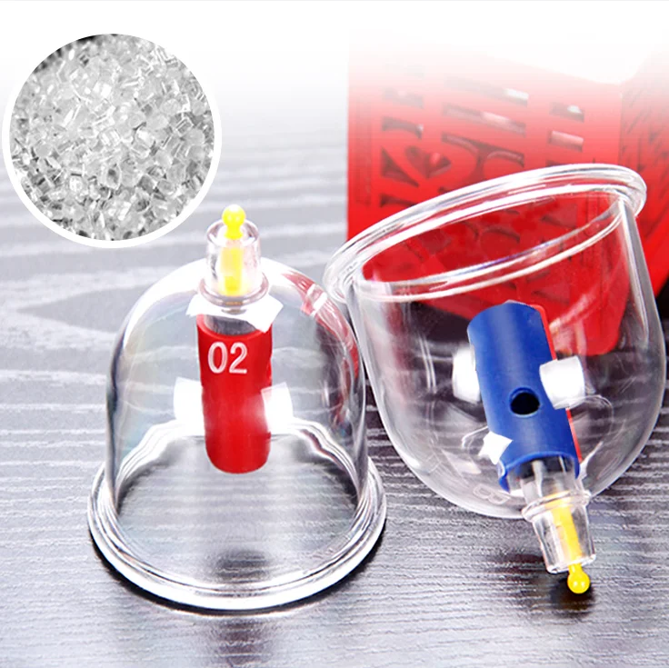 Безопасный китайский набор банок Hijama, Вакуумная чашка