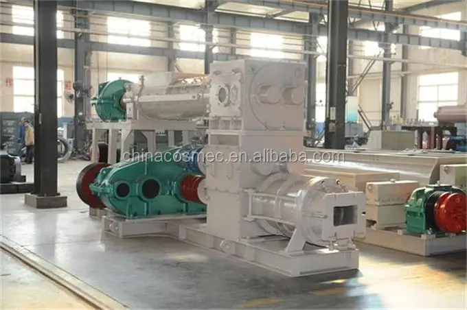 Factory price solid hollow clay vacuum extruder automatic terracotta wall panel making machines