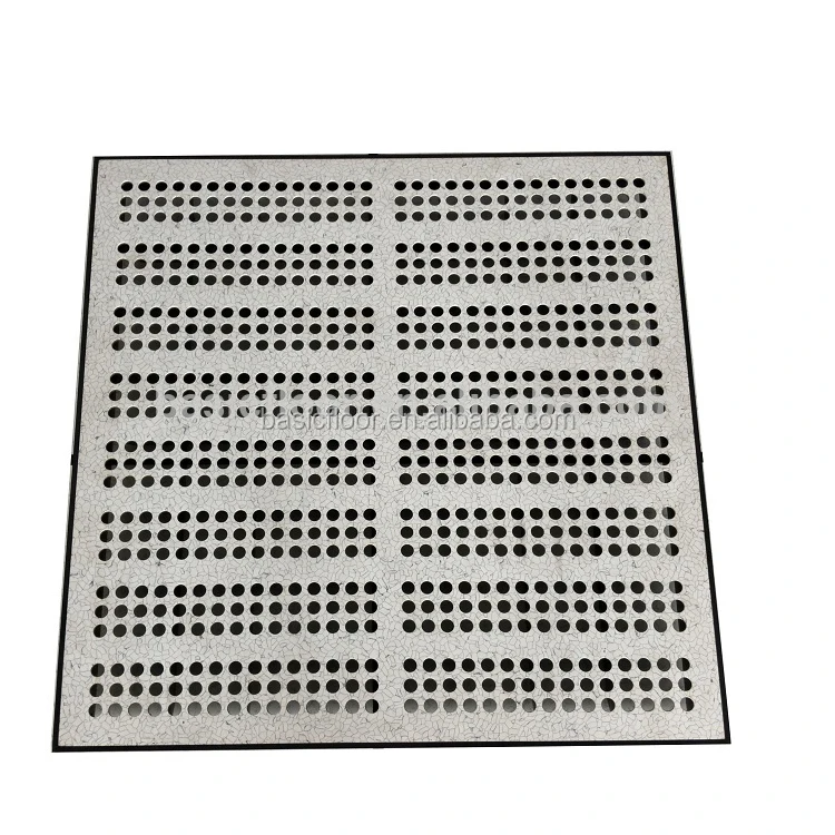 
Factory supply data center airflow damper perforated raised floor 