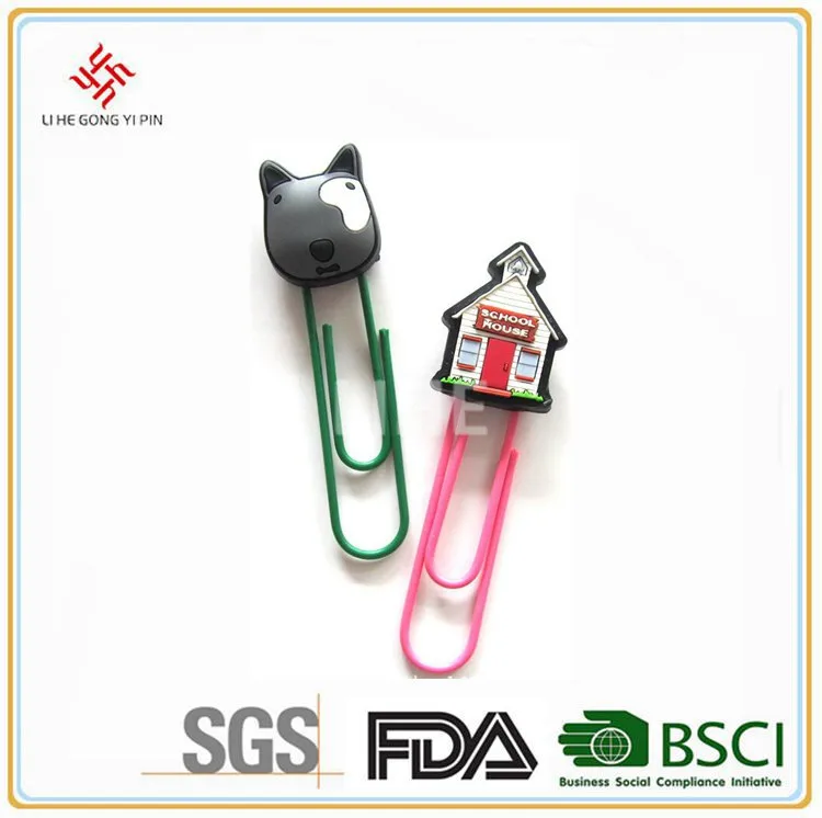 Закладки книги скрепки с пвх милый дом мода подвески