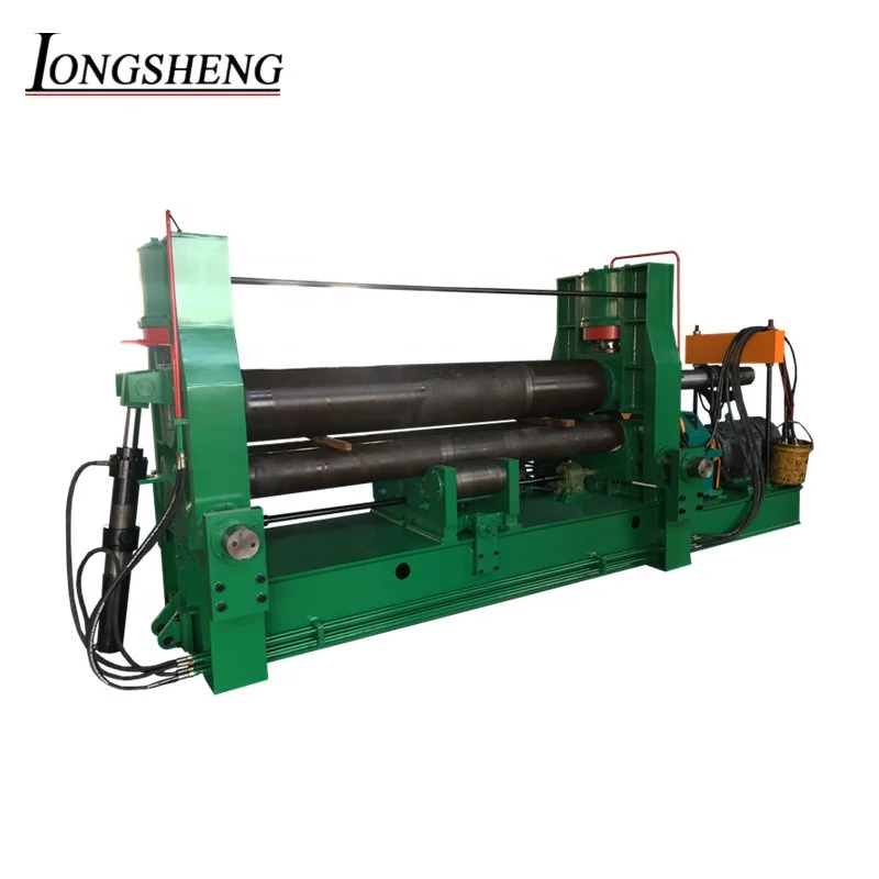High quality W11S Large size hydraulic plate rolling machine pipe roll bending machine width 500mm to 2500mm