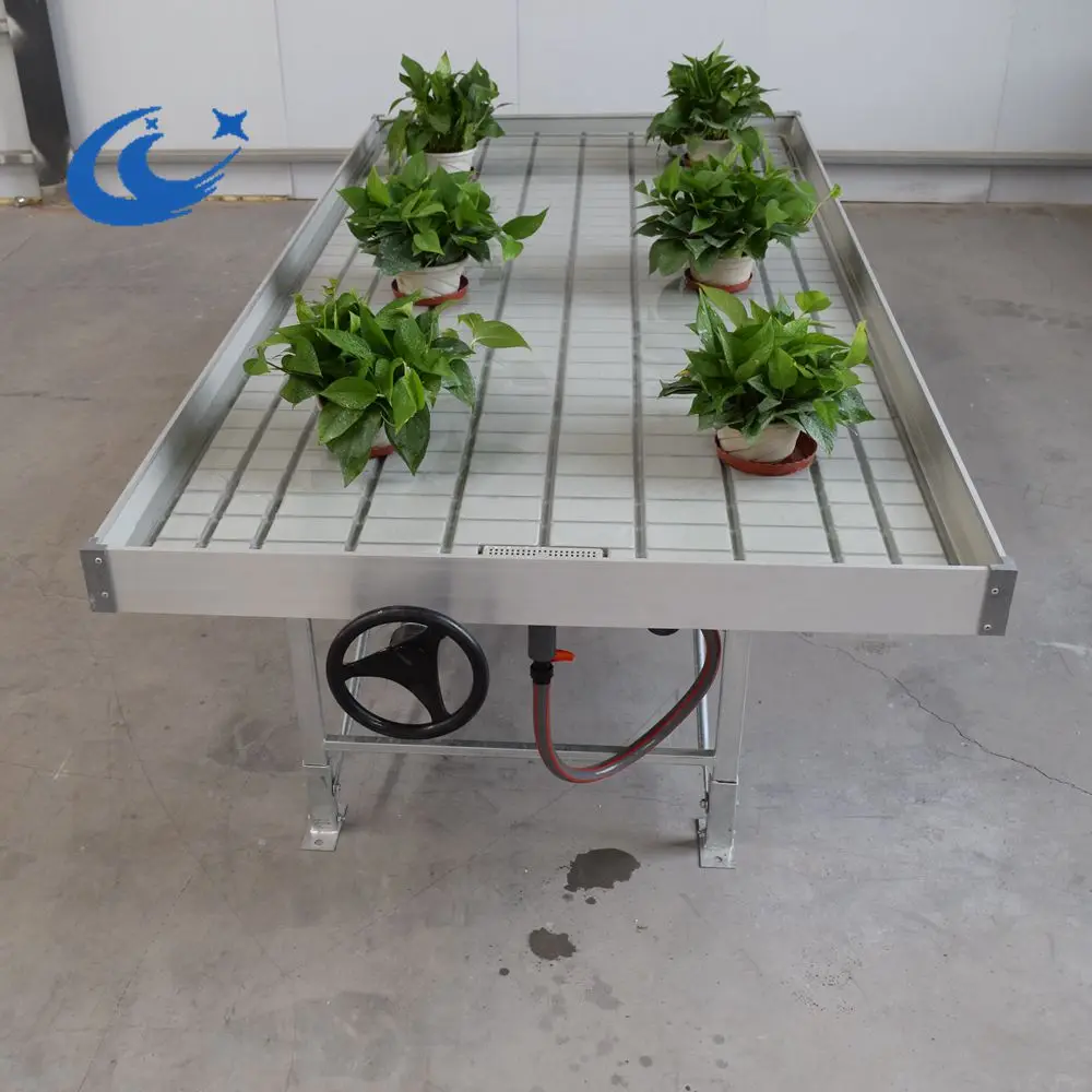 Water tray ebb and flood hydroponic trays Flood and drain table