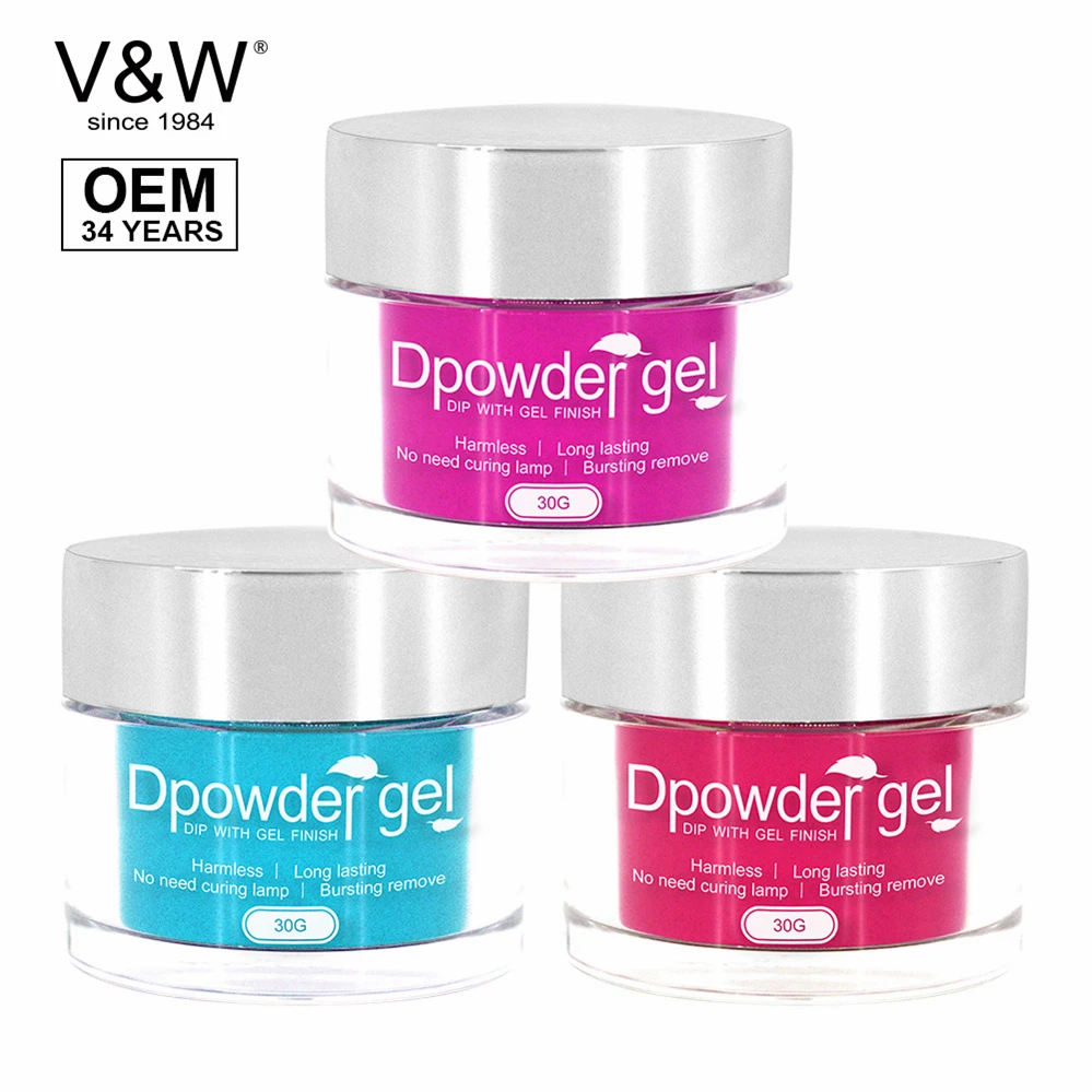 Nail art sculpting New dipping powder Healthy nail pearl powder factory