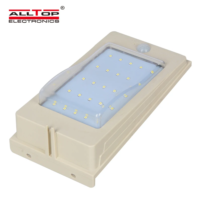 ALLTOP 2021 Popular Solar Lighting Outdoor Garden Wall Mounted Sensor LED Solar Wall Light