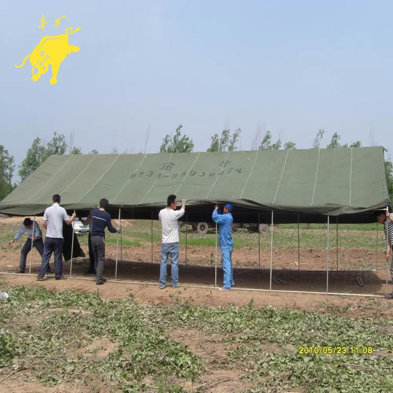 Warm in winter and cool in summer heavy duty canvas tent