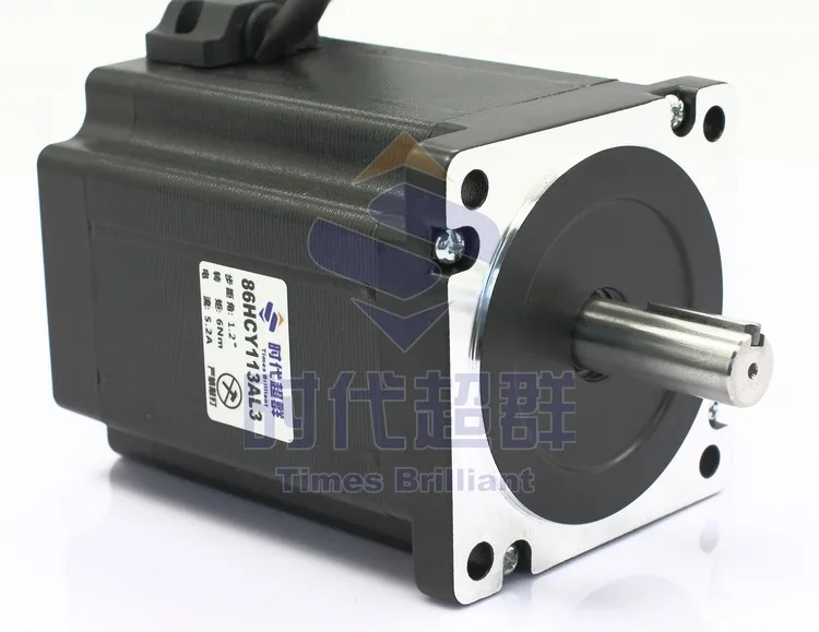 Высокое качество 6Nm 86HCY113AL3 шаговый двигатель с DC драйвер