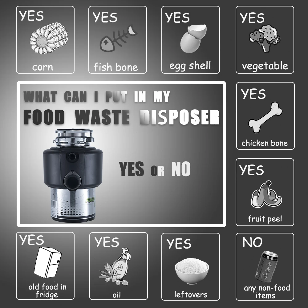 small kitchen appliances garbage disposal wholesale for sink