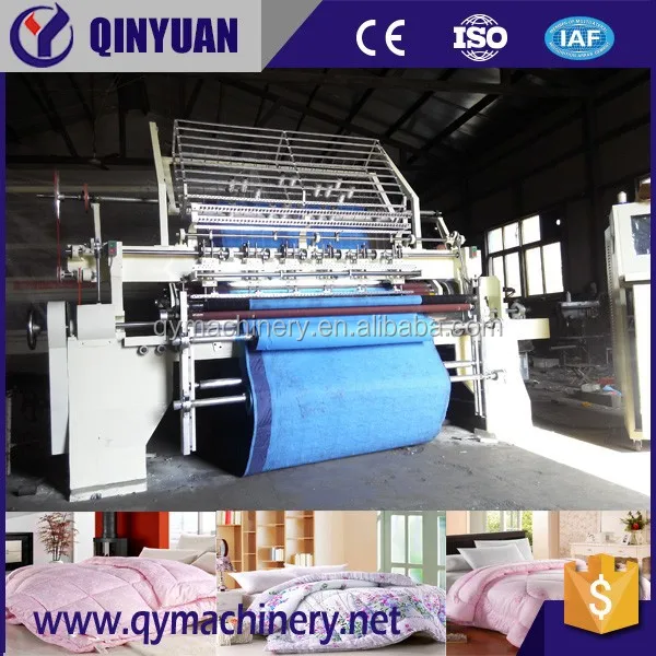 Multi needle patchwork machine mattress making machine