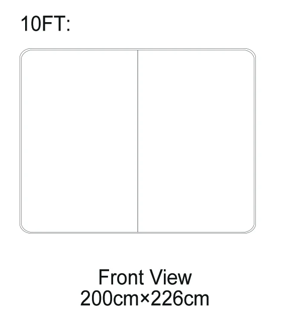 Hot sale Fast Exhibition S-Shaped Tension Fabric Backdrop at high quality