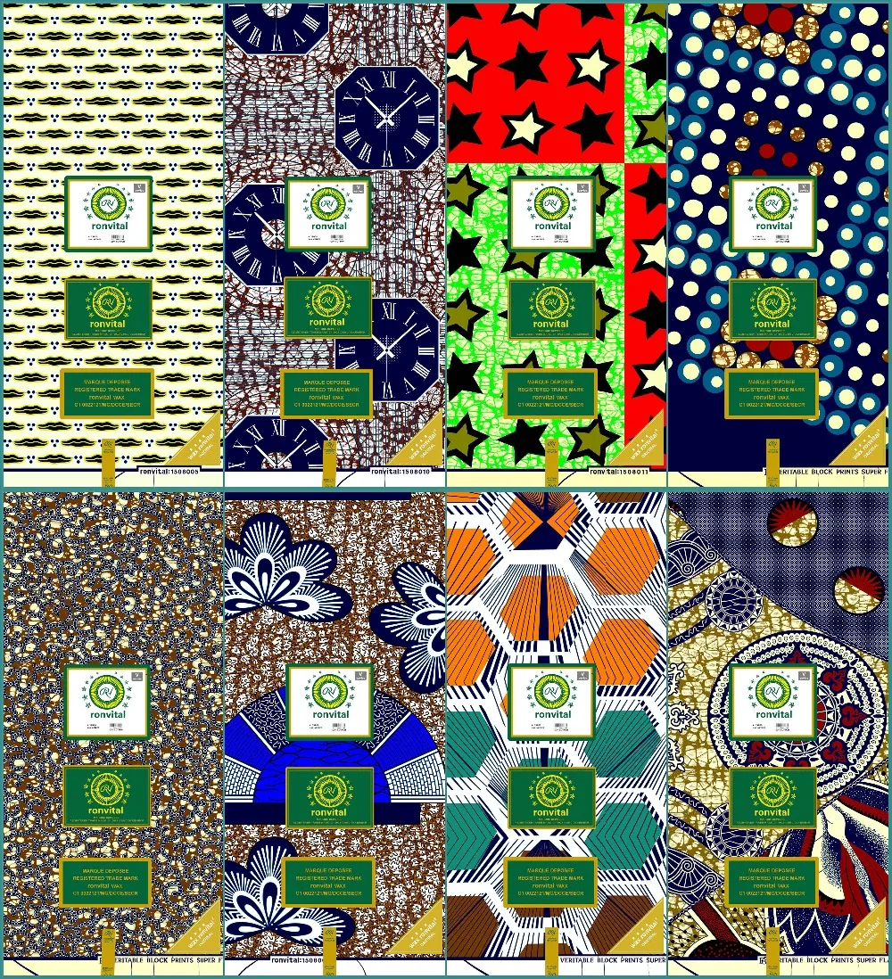 Item No.H493 Factory price direct sell latest design african wax fabric