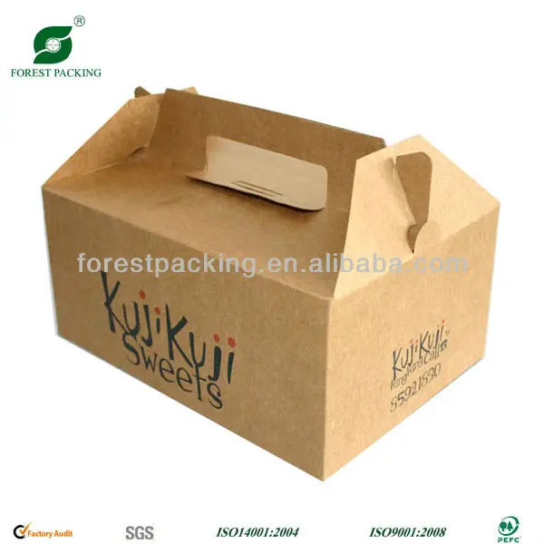 Бумага крафт коробки с продуктами питания FP71148