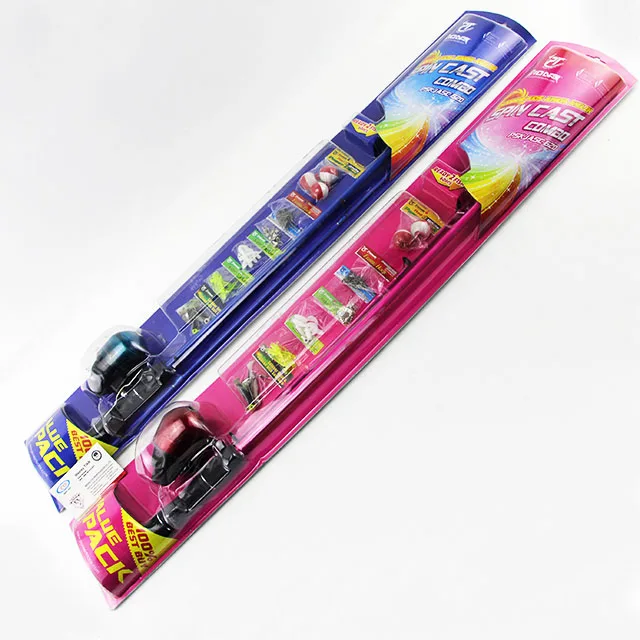 New fishing luers with pvc fishing float for fishing rod combo set