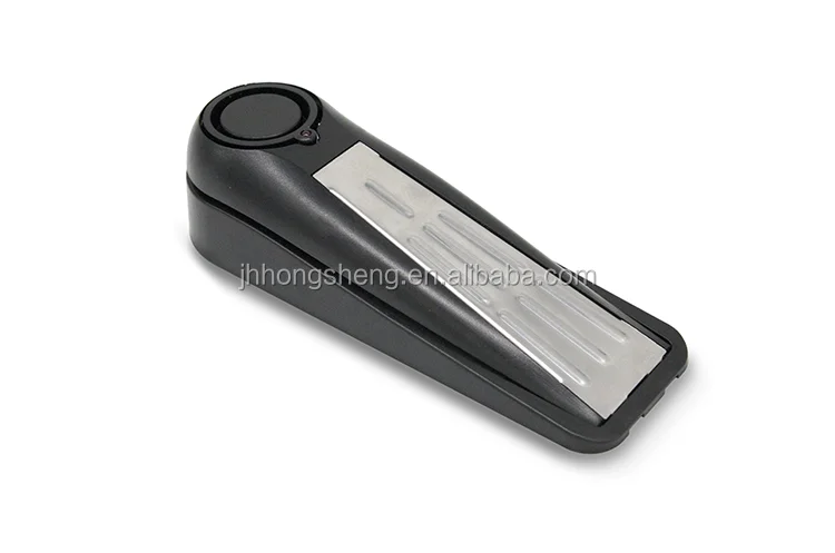 door stopper alarm safe sound thief deterrent burglar alarm stainless steel cover rubber base self protect defense best quality
