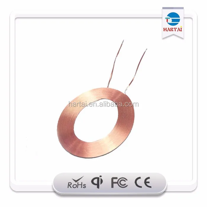 SMD copper flat power inductor coils wireless induction coil