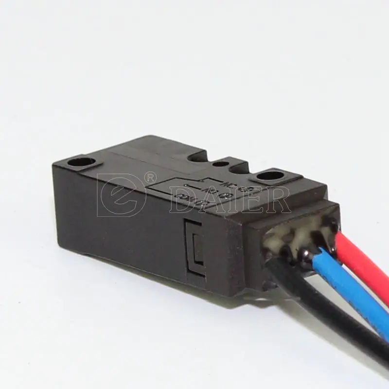 Sealed Industrial Momentary Limit Microswitch With Wire