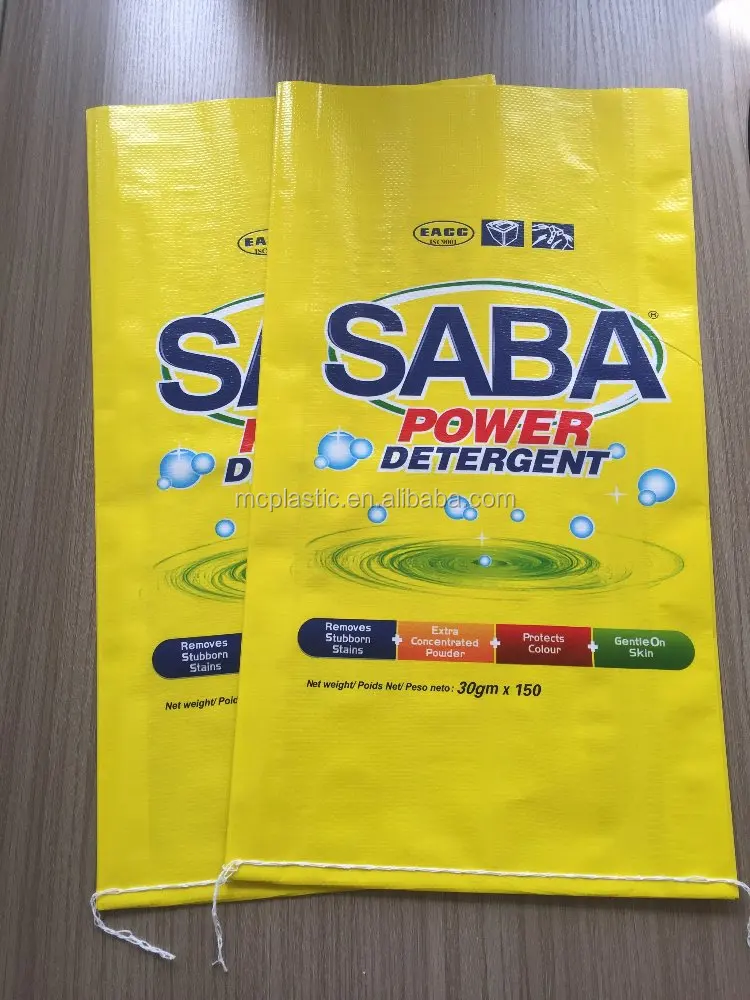 
detergent powder plastic packaging bag 