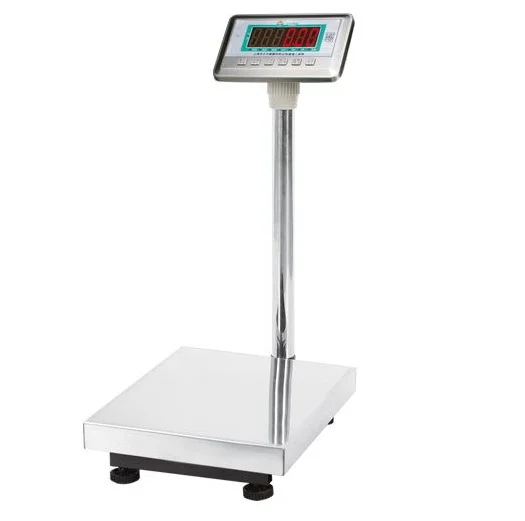 500kg Capacity Dark Black Color Electronic Weighing Scale Larger Screen Bigger Font LED Display Full SS Indicator 6V4A Battery