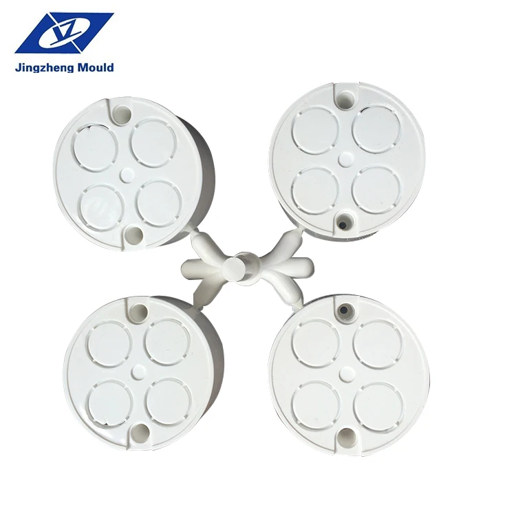Plastic PP PVC electrical wire junction box/PVC cup fitting mould