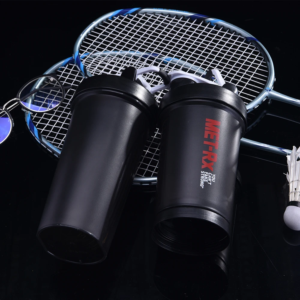 Shaker bottle protein bpa free with ball 400ml 500ml