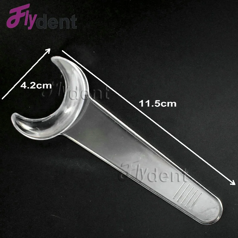 Dental  Retractor Mouth Opener T Type 2 Size clear Expander Cheek Retractor