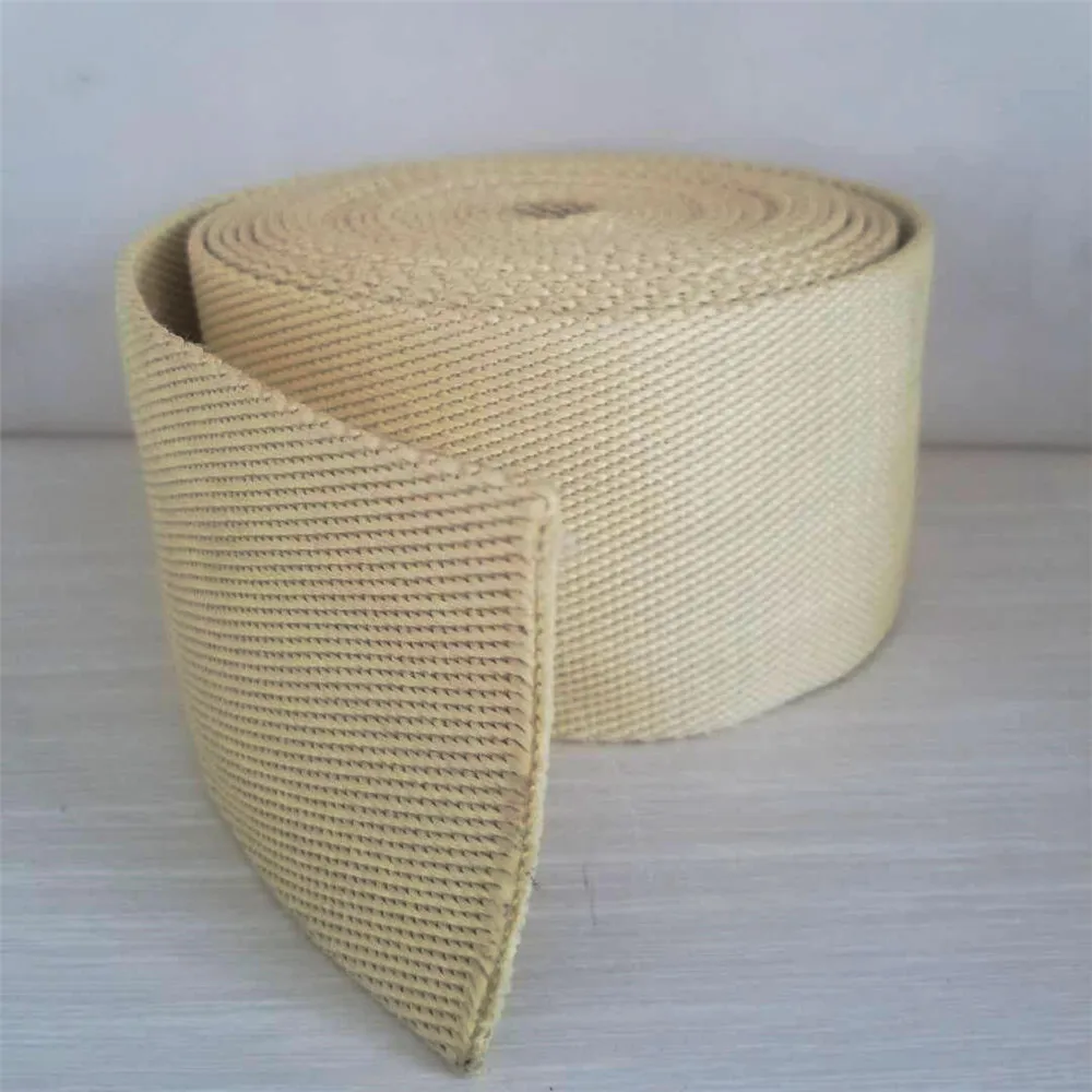 high strength high temperature resistant sling belt aramid webbing for lanyard