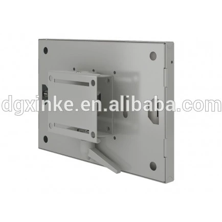 Hot selling sheet metal steel polishing welded kiosk part shopping mall display LCD enclosure