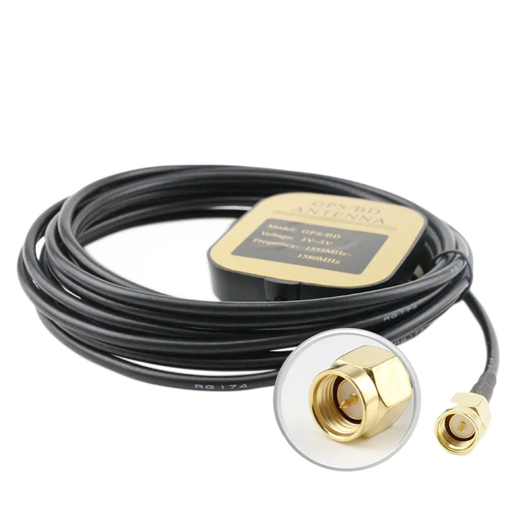 Разъем SMA RG174, кабель 1575,42 МГц, gps-трекер, внешняя антенна