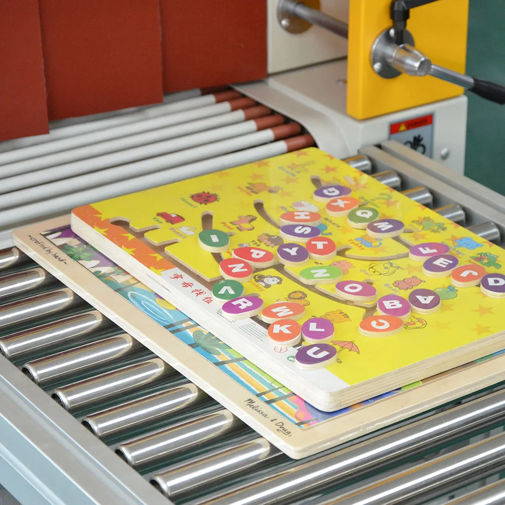 Gurki GPL-5545H+GPS-5030LW Automatic POF Shrink Film Pack Machine