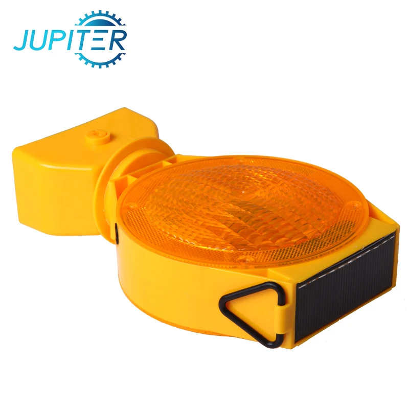 
road safety plastic traffic warning solar blinker light with ultra bright LED 