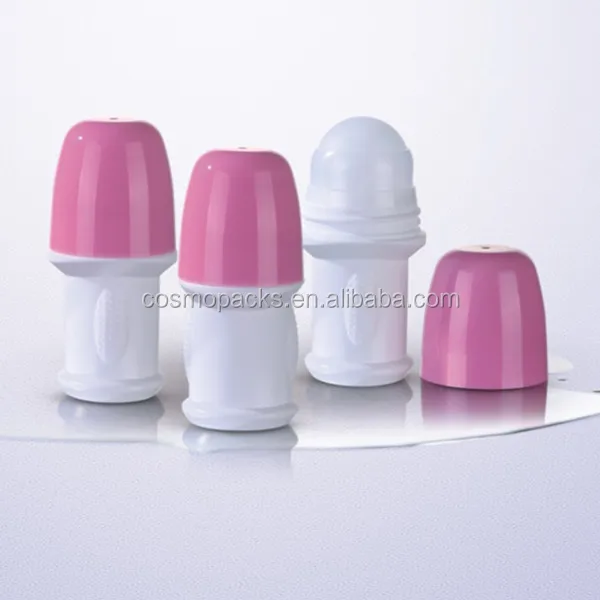 wholesale oval plastic empty roll on 30 ml deodorant bottle stick
