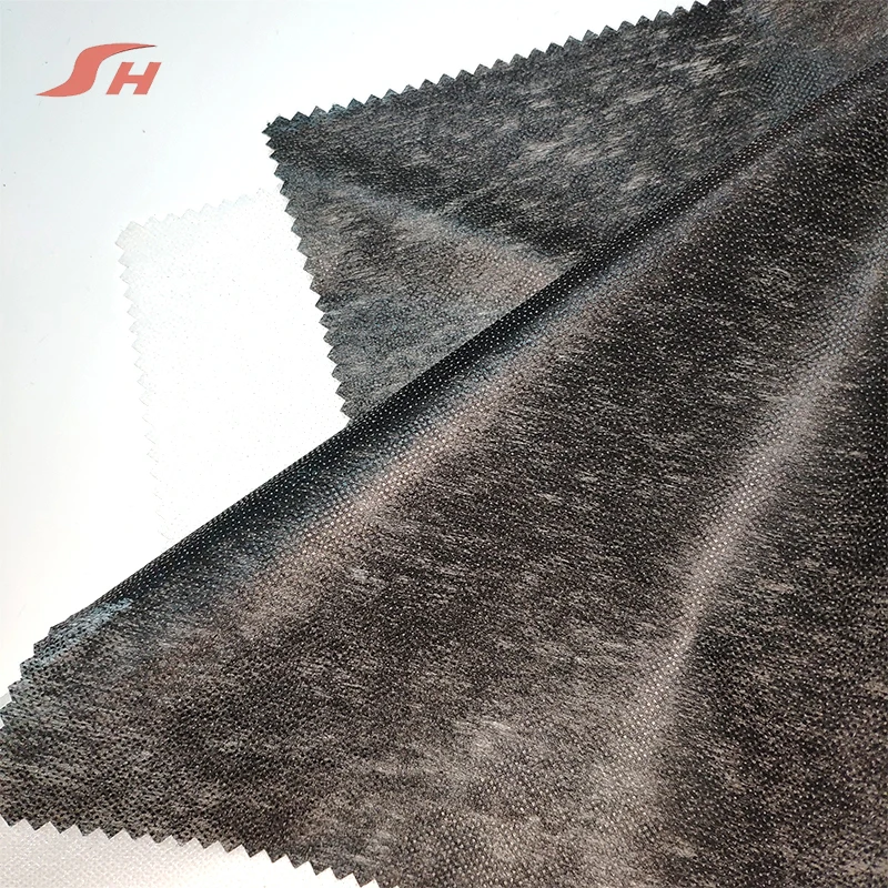 
Factory supply cheap adhesive fusing clothing garment nonwoven interlining huzhou 
