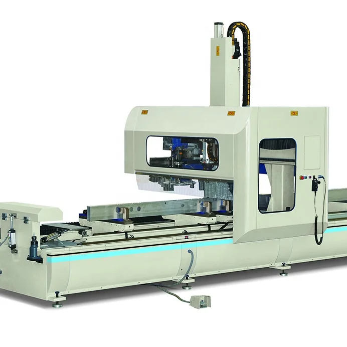 Четырехосевой фрезерный и сверлильный обрабатывающий центр алюминиевый профиль cnc станок 4