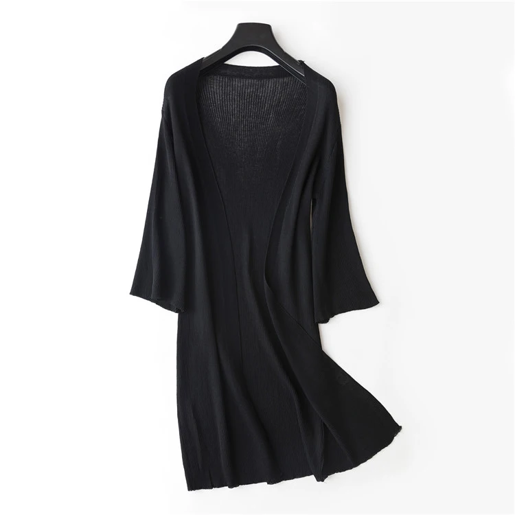 Extra long sweater abaya meryl fabric cardigan women long