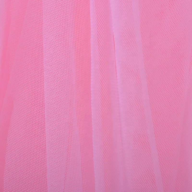 Handmade Crochet Top With Tulle Tutu Baby Dress