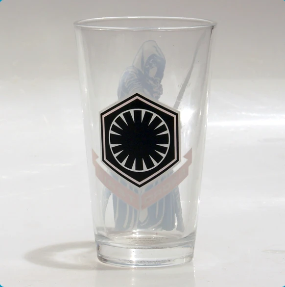 16oz beer pint glass with printing