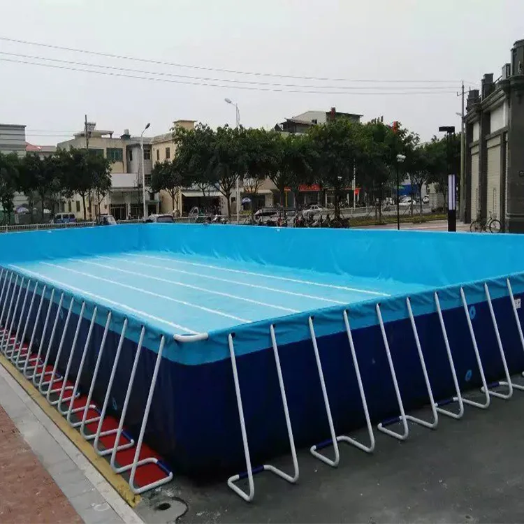 
Summer Outdoor Metal Steel Frame Swimming Pool Equipment 