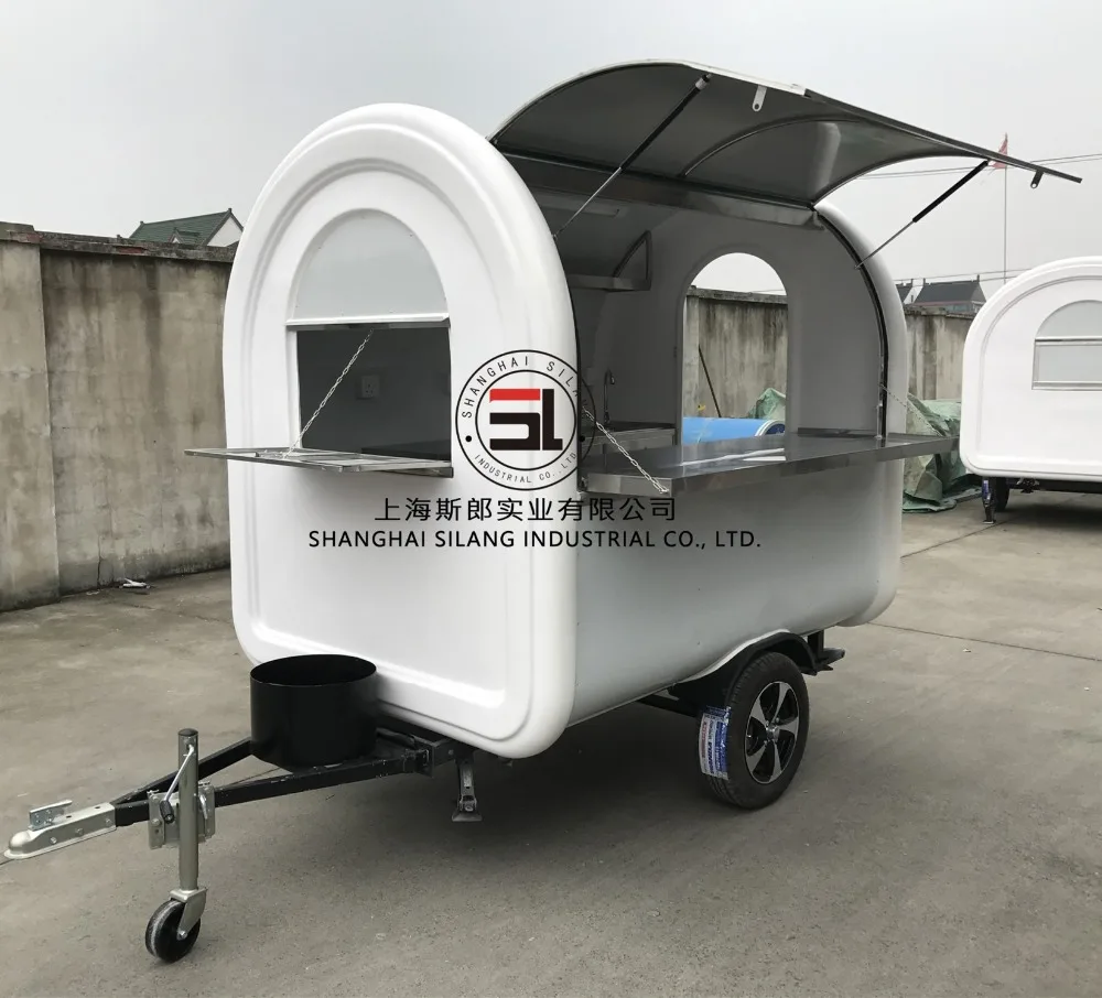 Hot Sale mobile fryer food cart trailer street food equipment