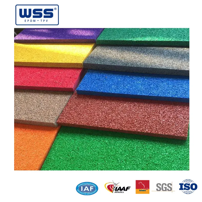 Safety Friendly EPDM Rubber Wetpour Playgrounds