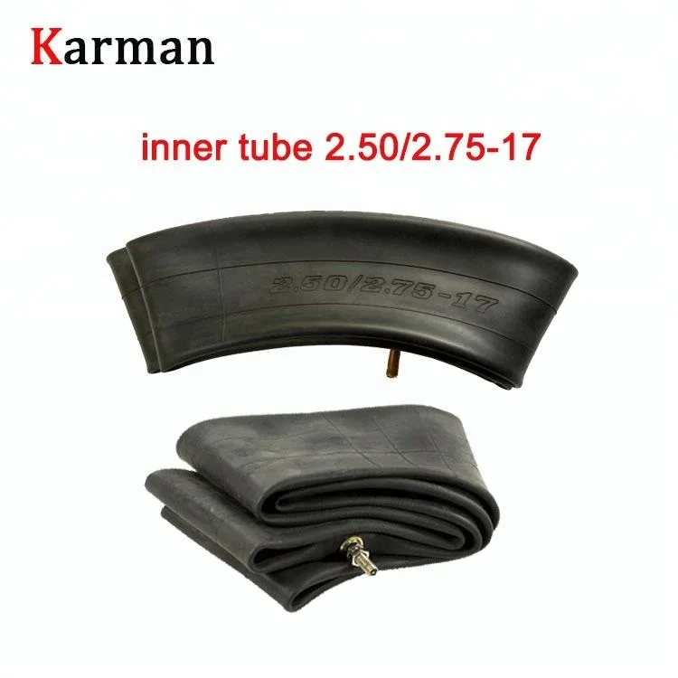 Motorcycle inner butyl tube size 2.25/2.50-17