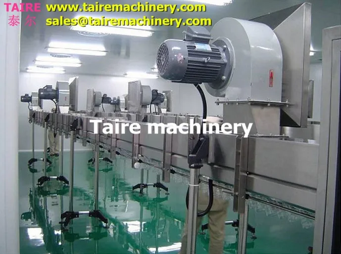 Air conveyor, full bottle conveyor, plastic chain conveyor systems-taire