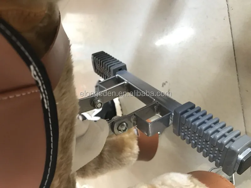 New and hot sale walking horse toys mechanical horse for sale Plush Tiger Rocking Horse